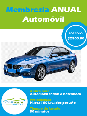 Membresia Anual Automóvil